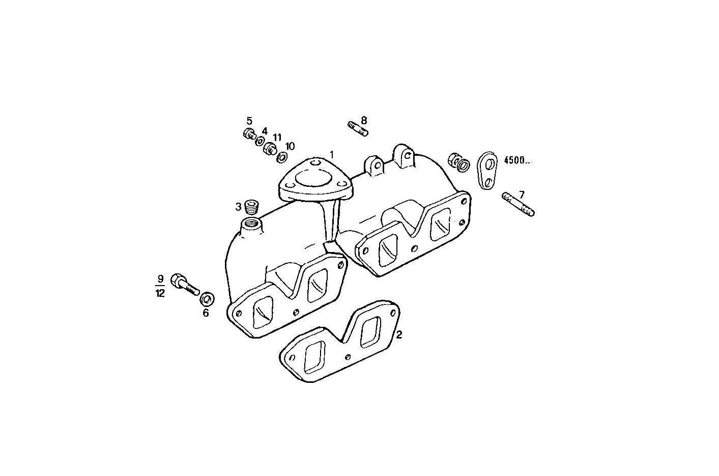 INTAKE MANIFOLD parts diagram