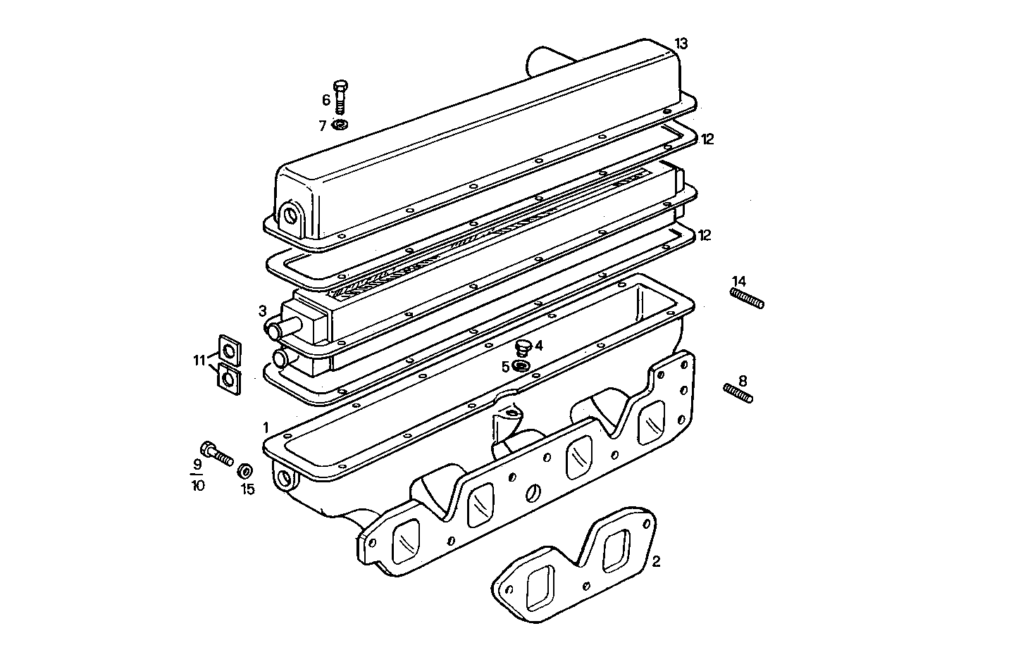INTAKE MANIFOLD parts diagram