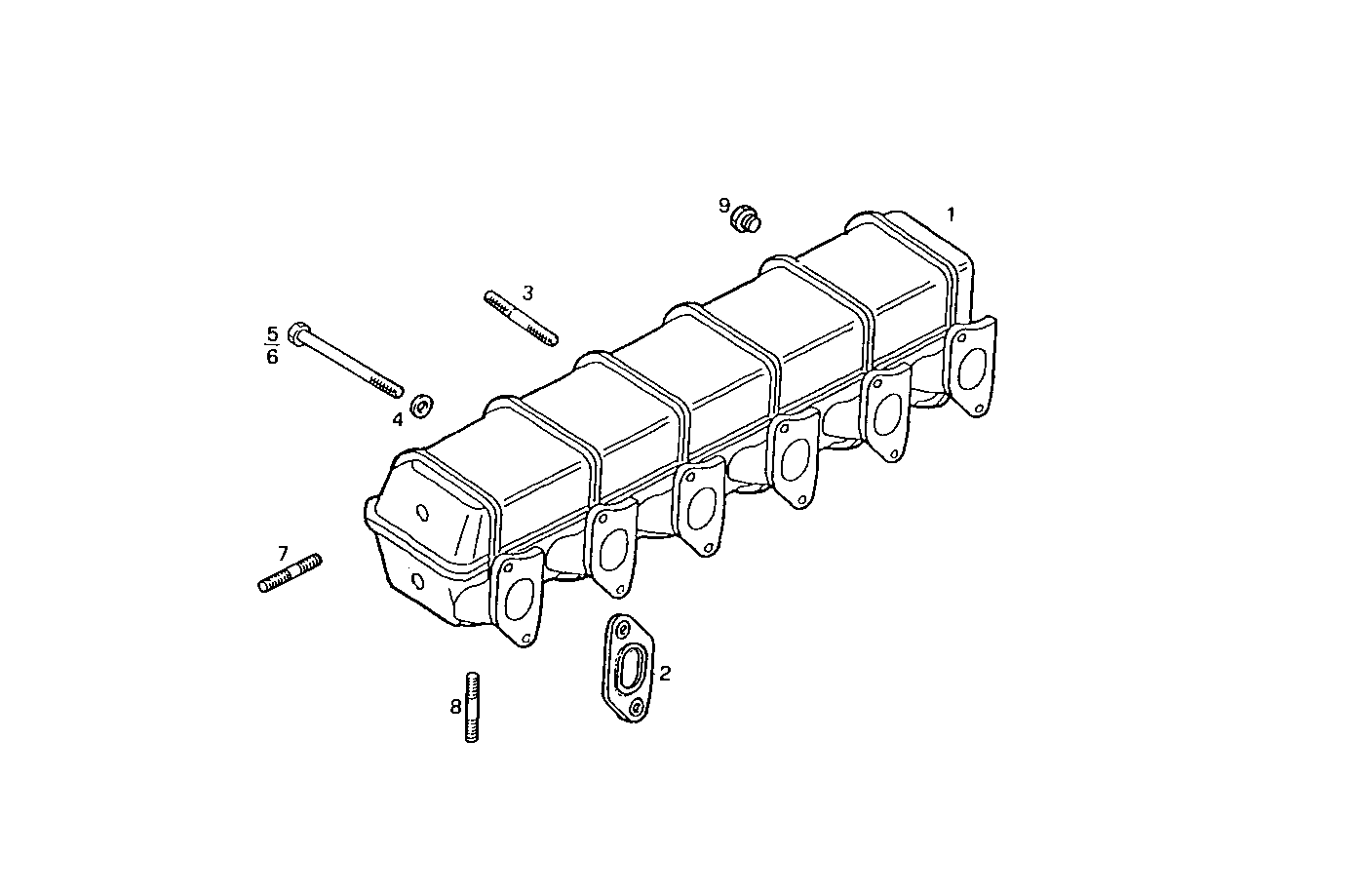 INTAKE MANIFOLD parts diagram