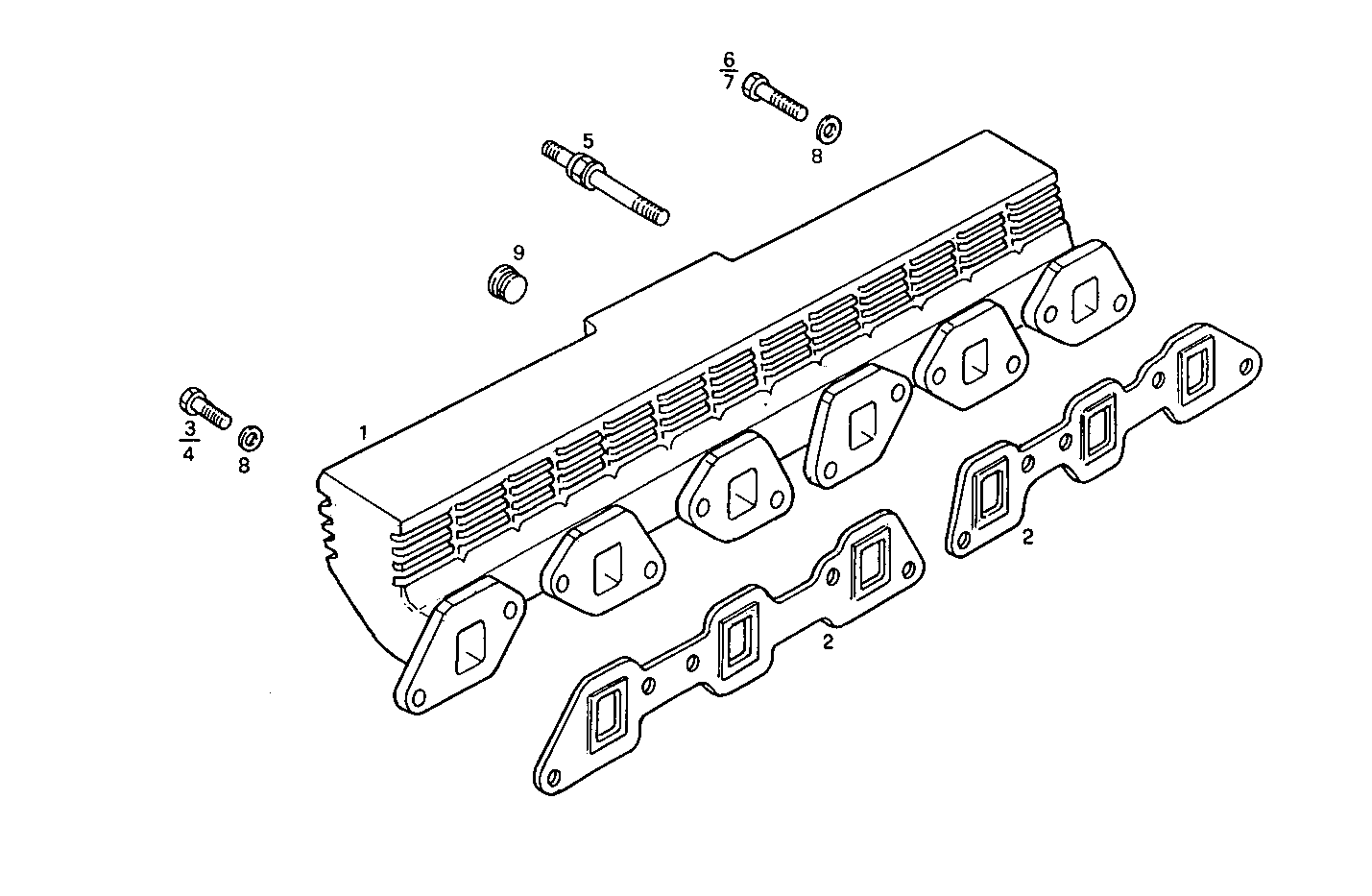 INTAKE MANIFOLD parts diagram
