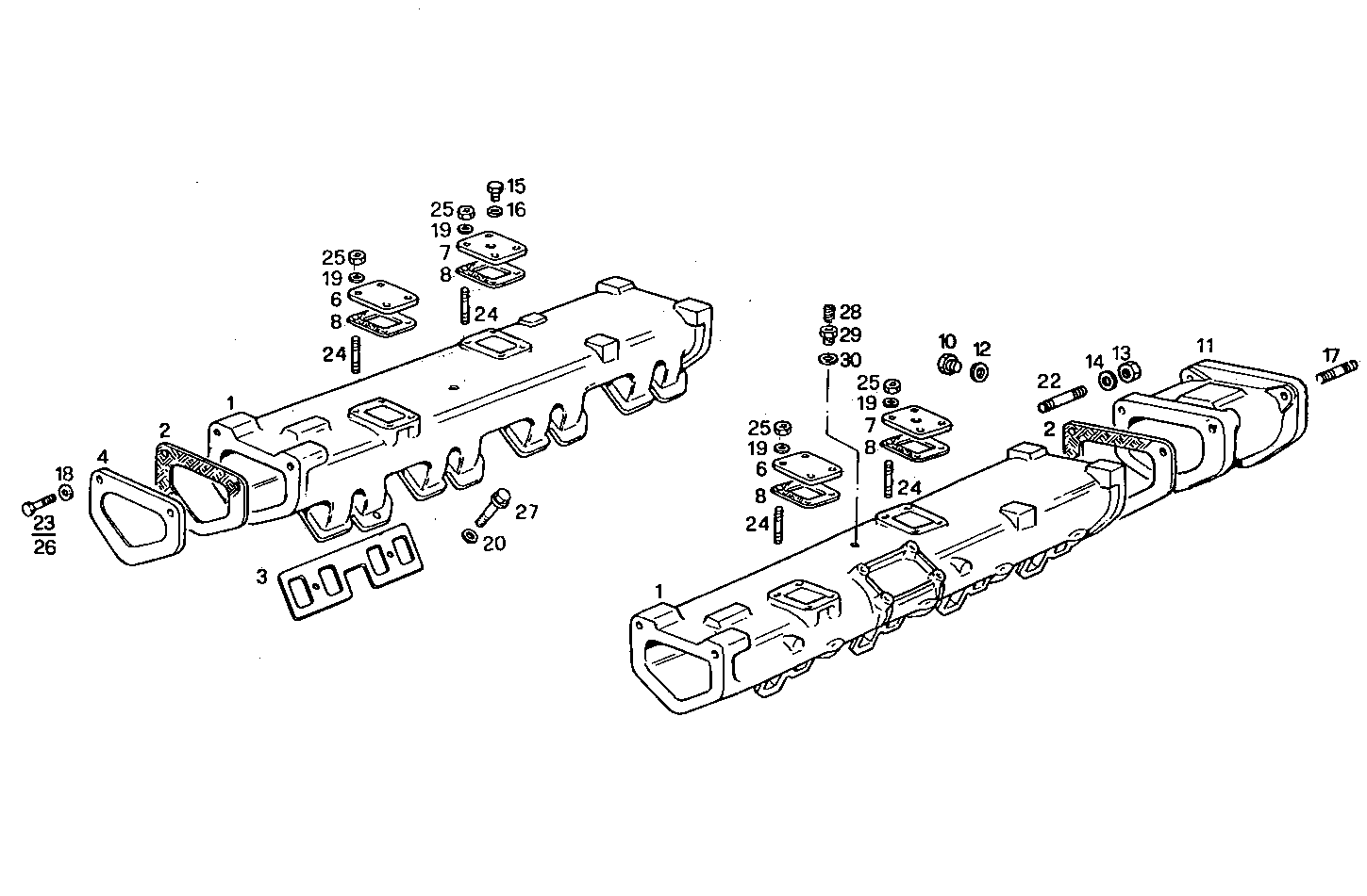 INTAKE MANIFOLD parts diagram
