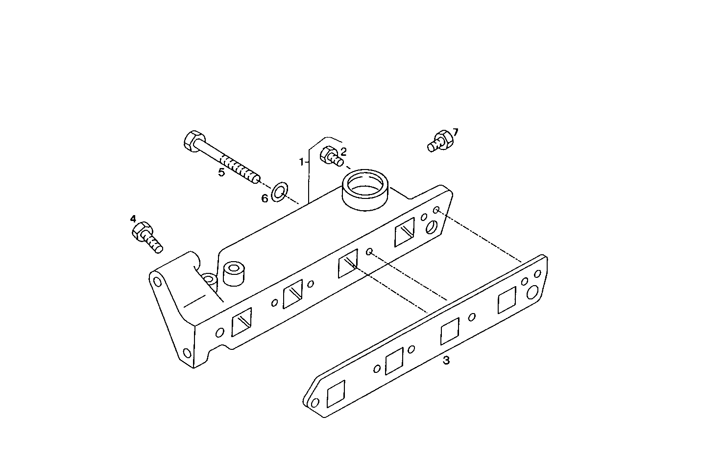 INTAKE MANIFOLD parts diagram