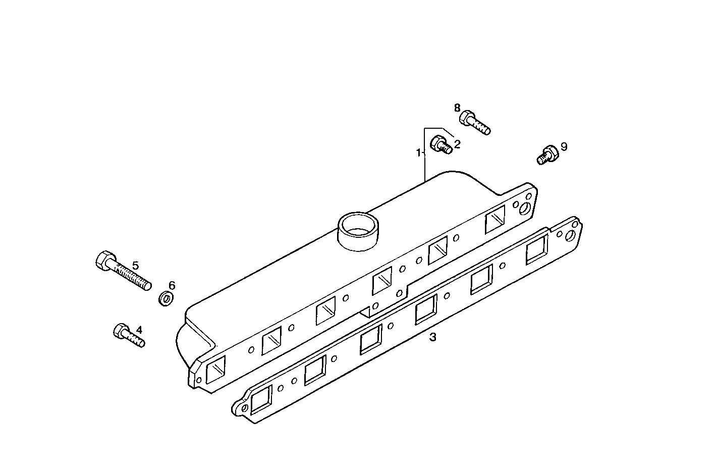 INTAKE MANIFOLD parts diagram