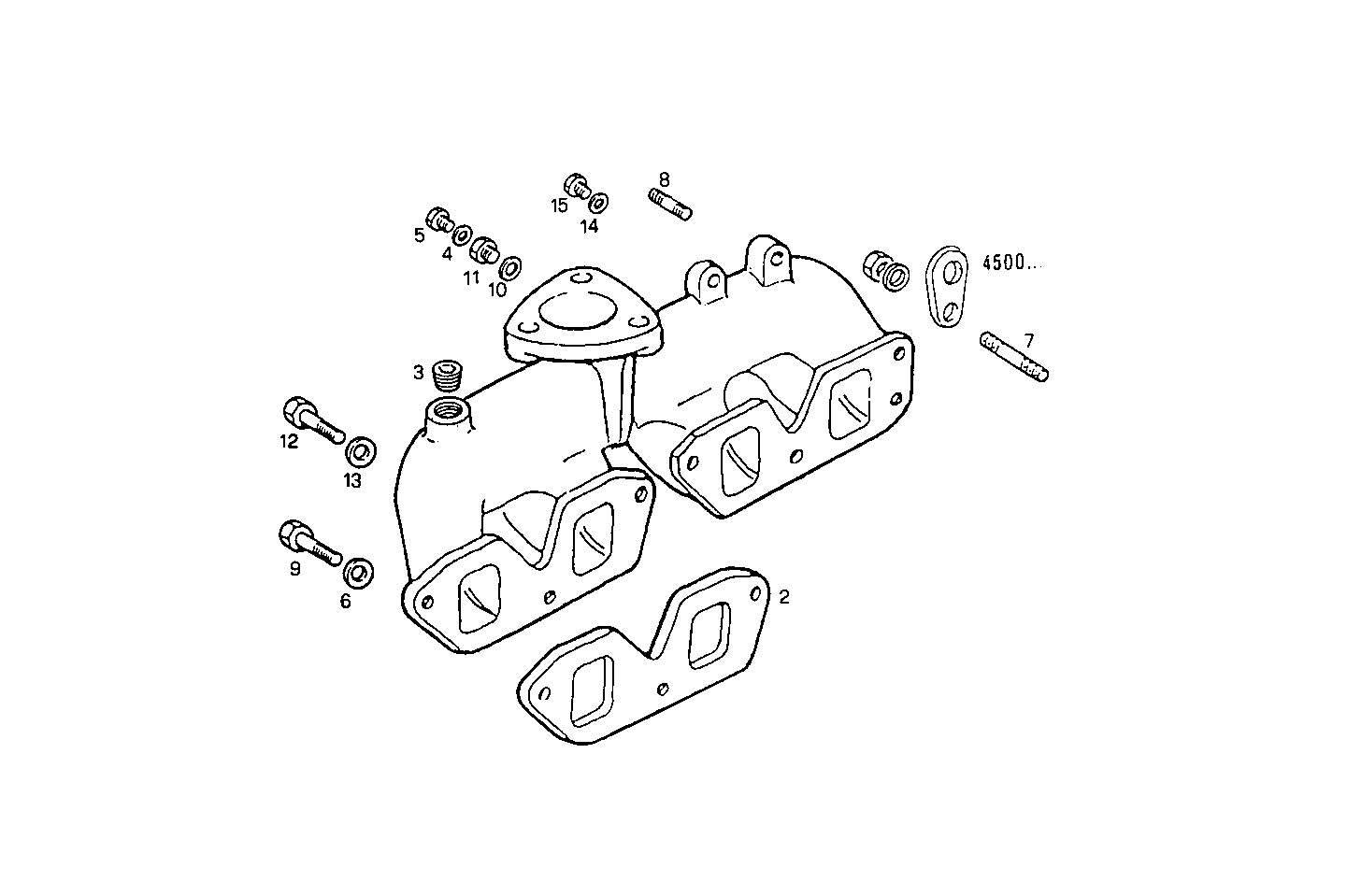 INTAKE MANIFOLD parts diagram
