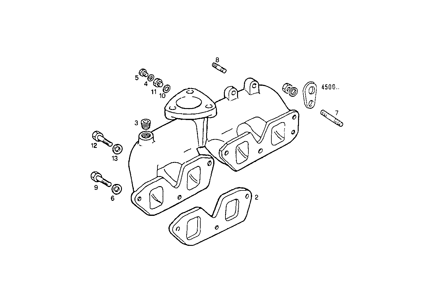 INTAKE MANIFOLD parts diagram