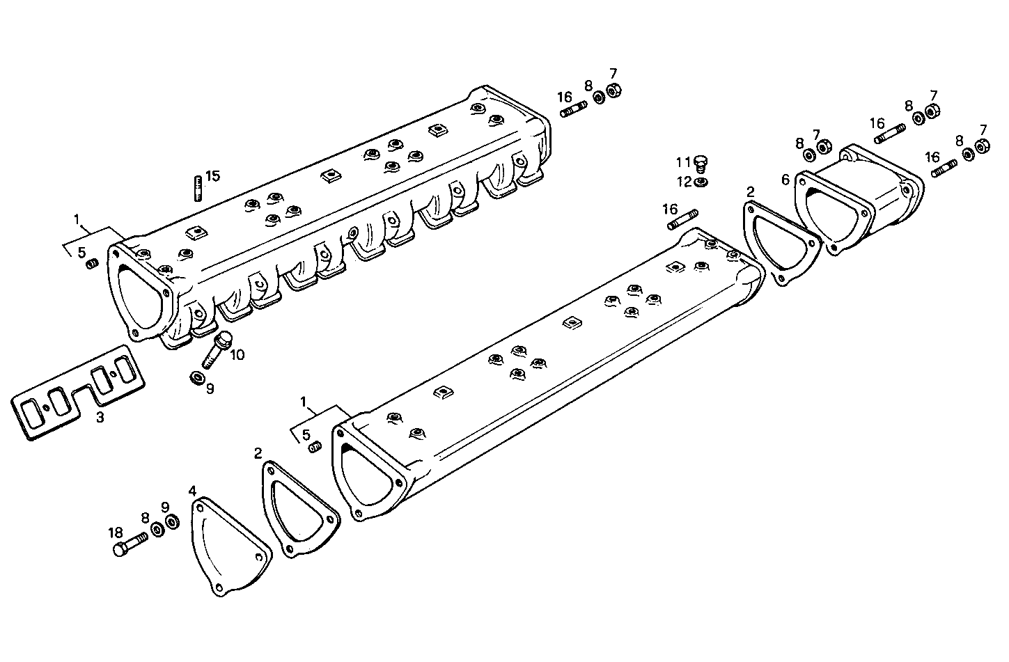 INTAKE MANIFOLD parts diagram