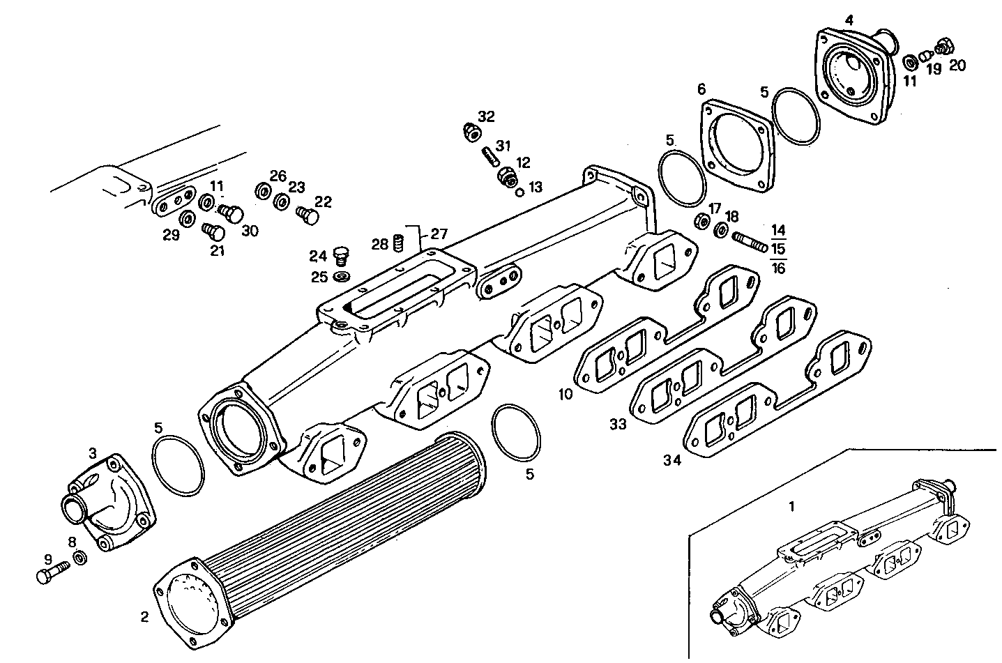 INTAKE MANIFOLD parts diagram