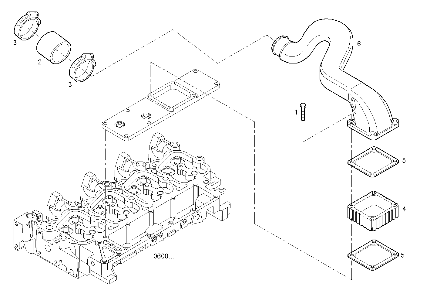 ENGINE AIR INTAKE parts diagram