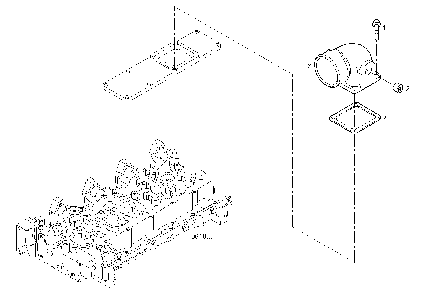 ENGINE AIR INTAKE parts diagram