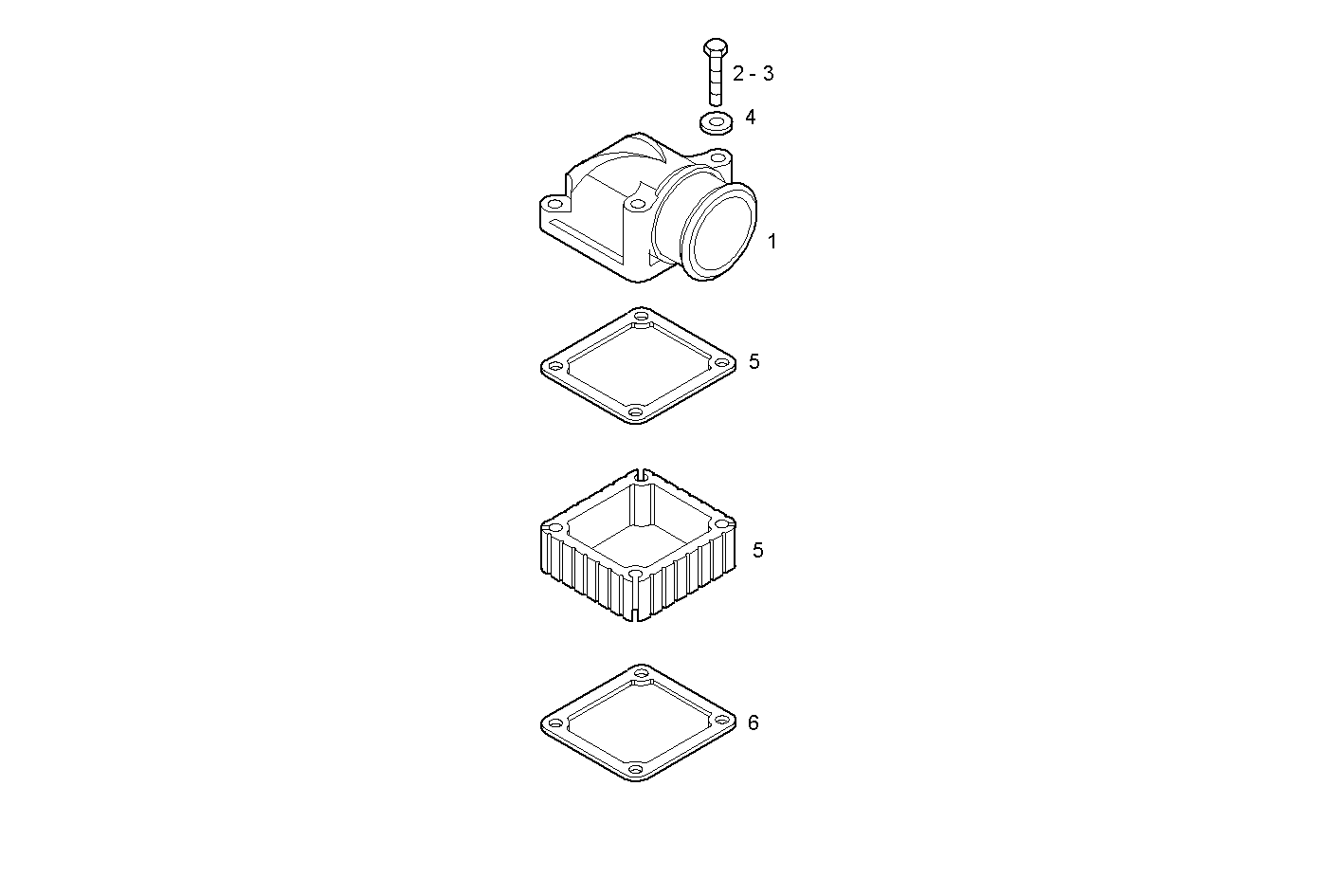 ENGINE AIR INTAKE parts diagram