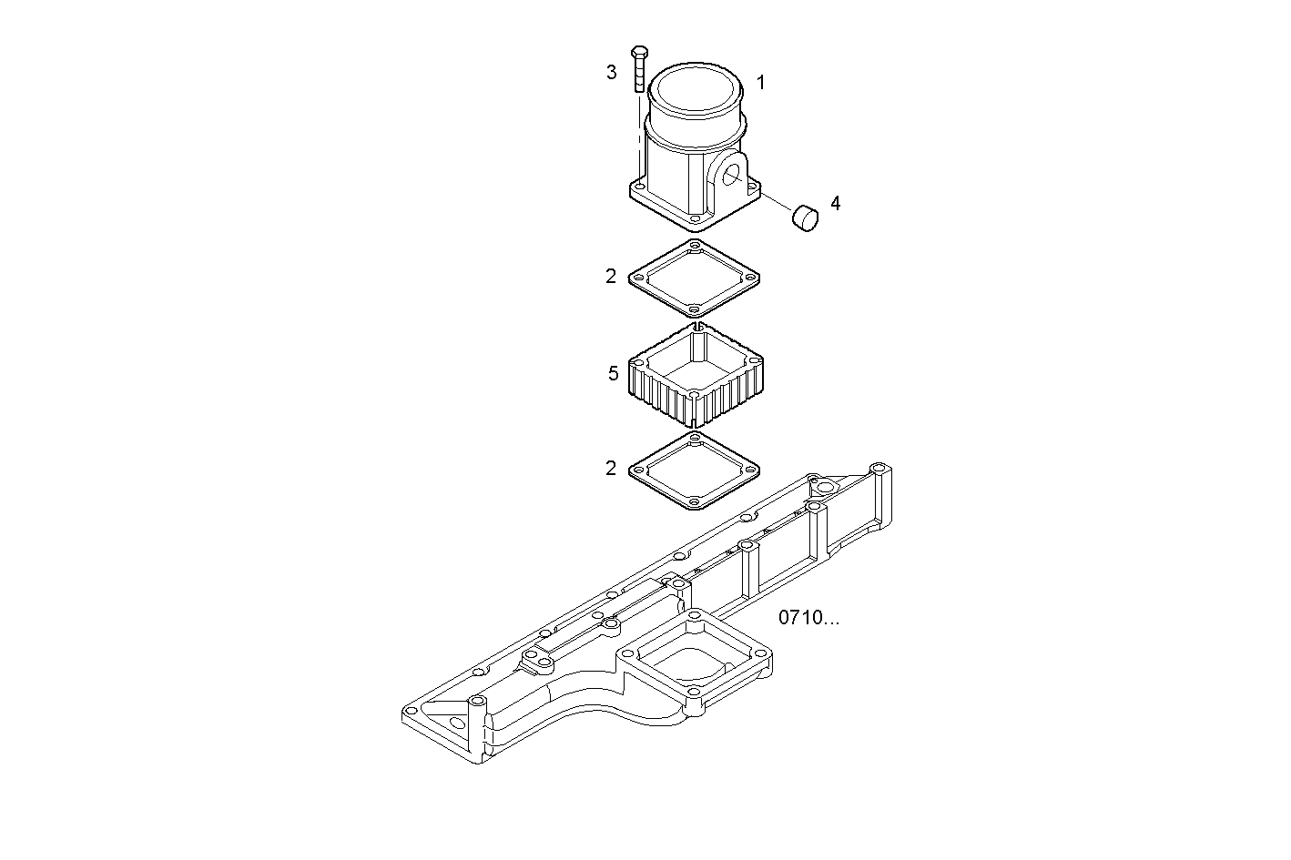 ENGINE AIR INTAKE parts diagram