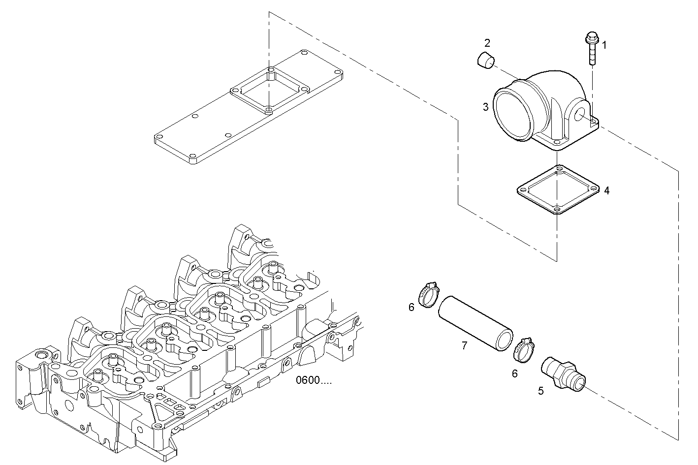 ENGINE AIR INTAKE parts diagram