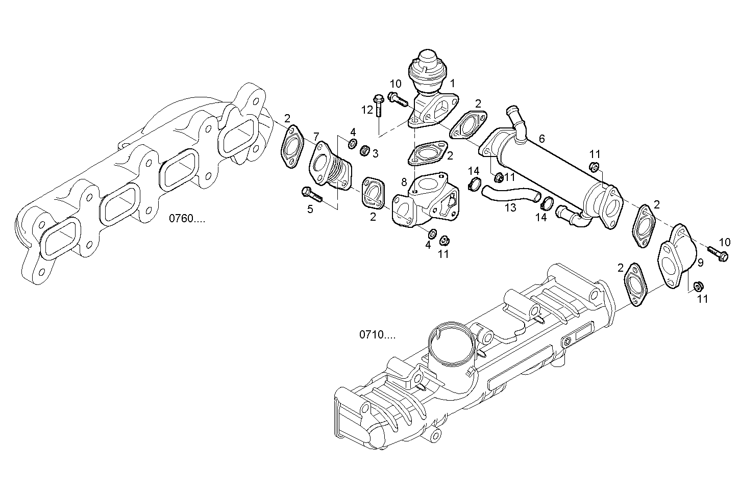 EGR parts diagram