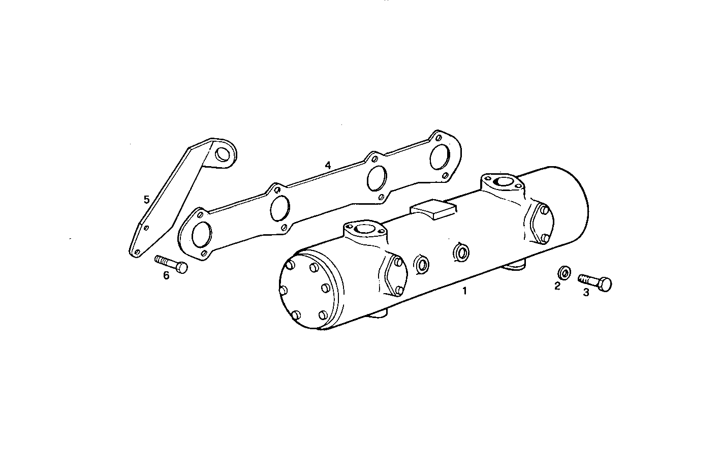 EXHAUST MANIFOLD parts diagram