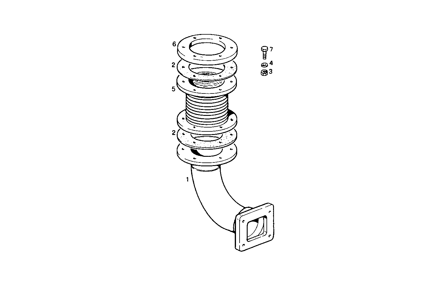 EXHAUST MANIFOLD parts diagram