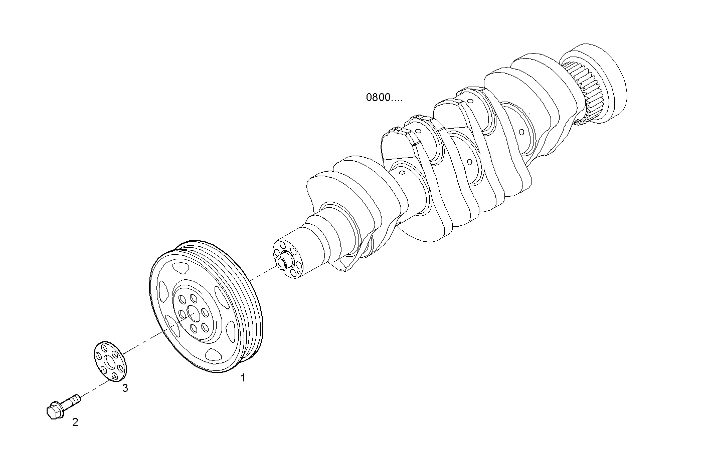 VIBRATION DAMPER parts diagram