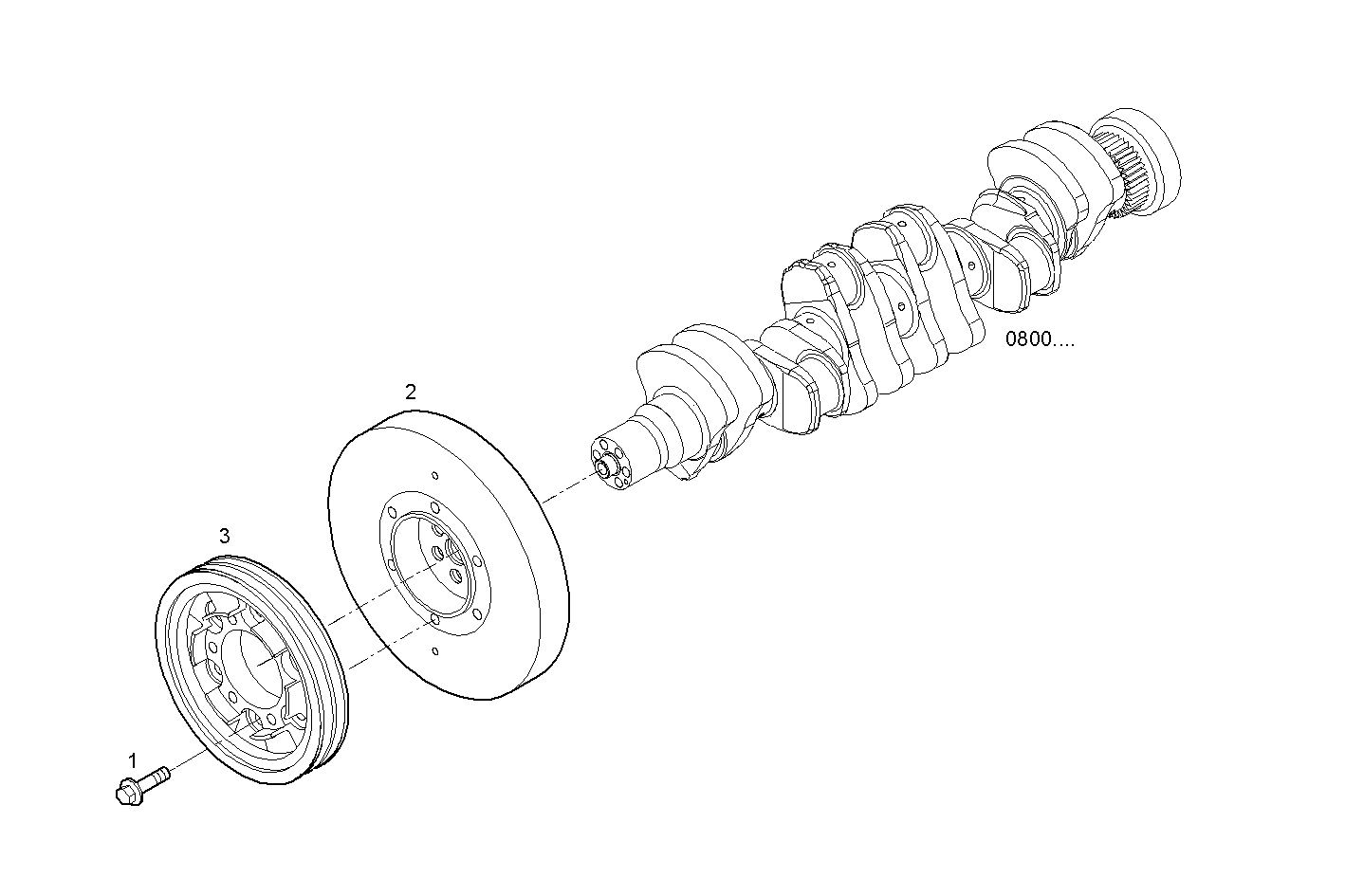 VIBRATION DAMPER parts diagram