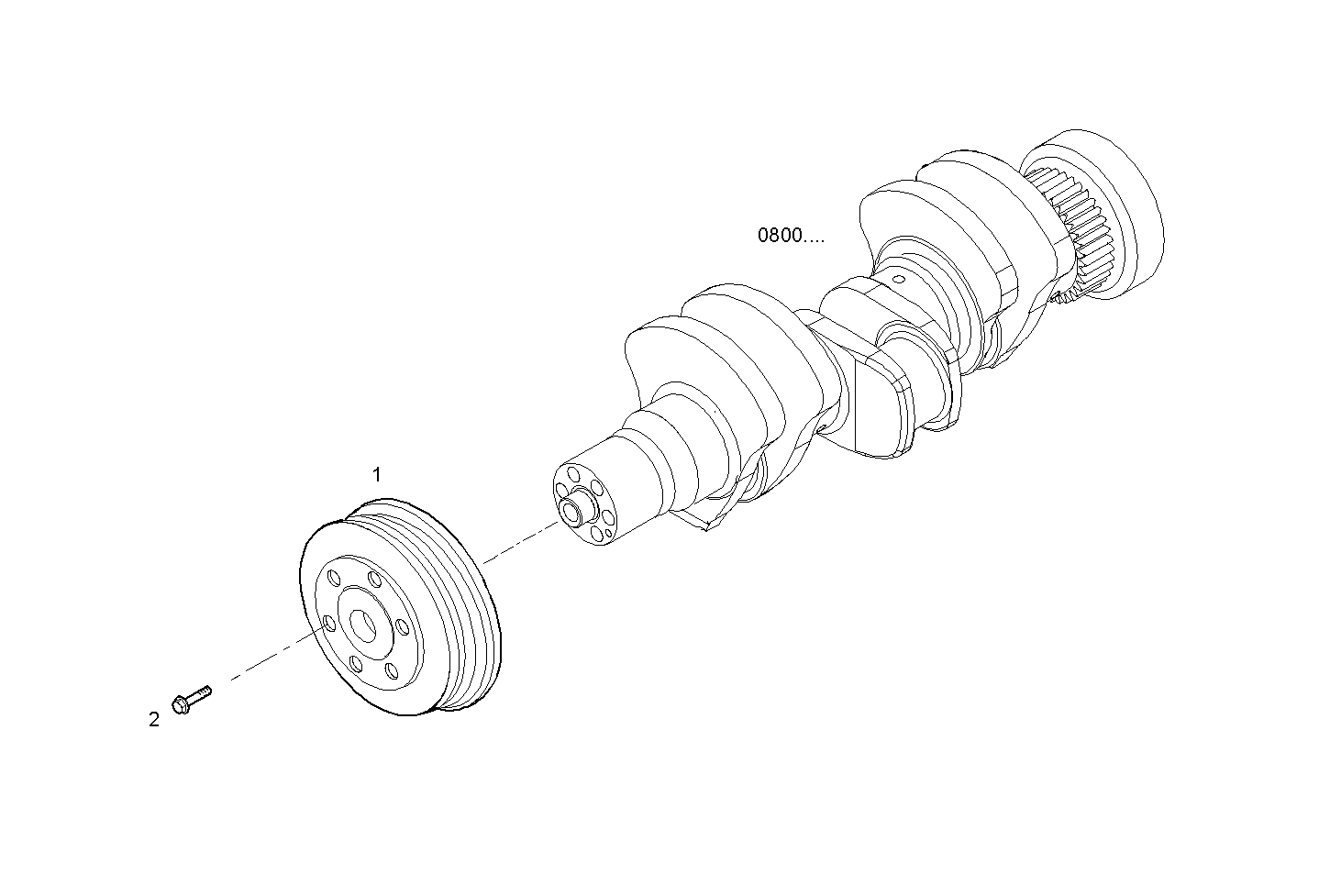 VIBRATION DAMPER parts diagram
