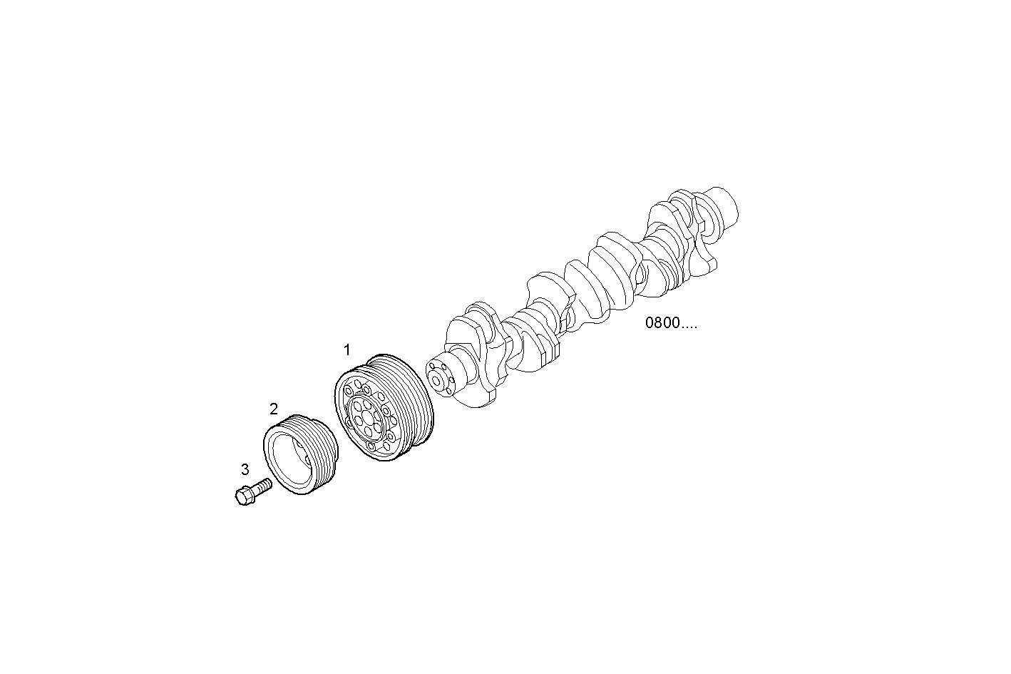 VIBRATION DAMPER parts diagram