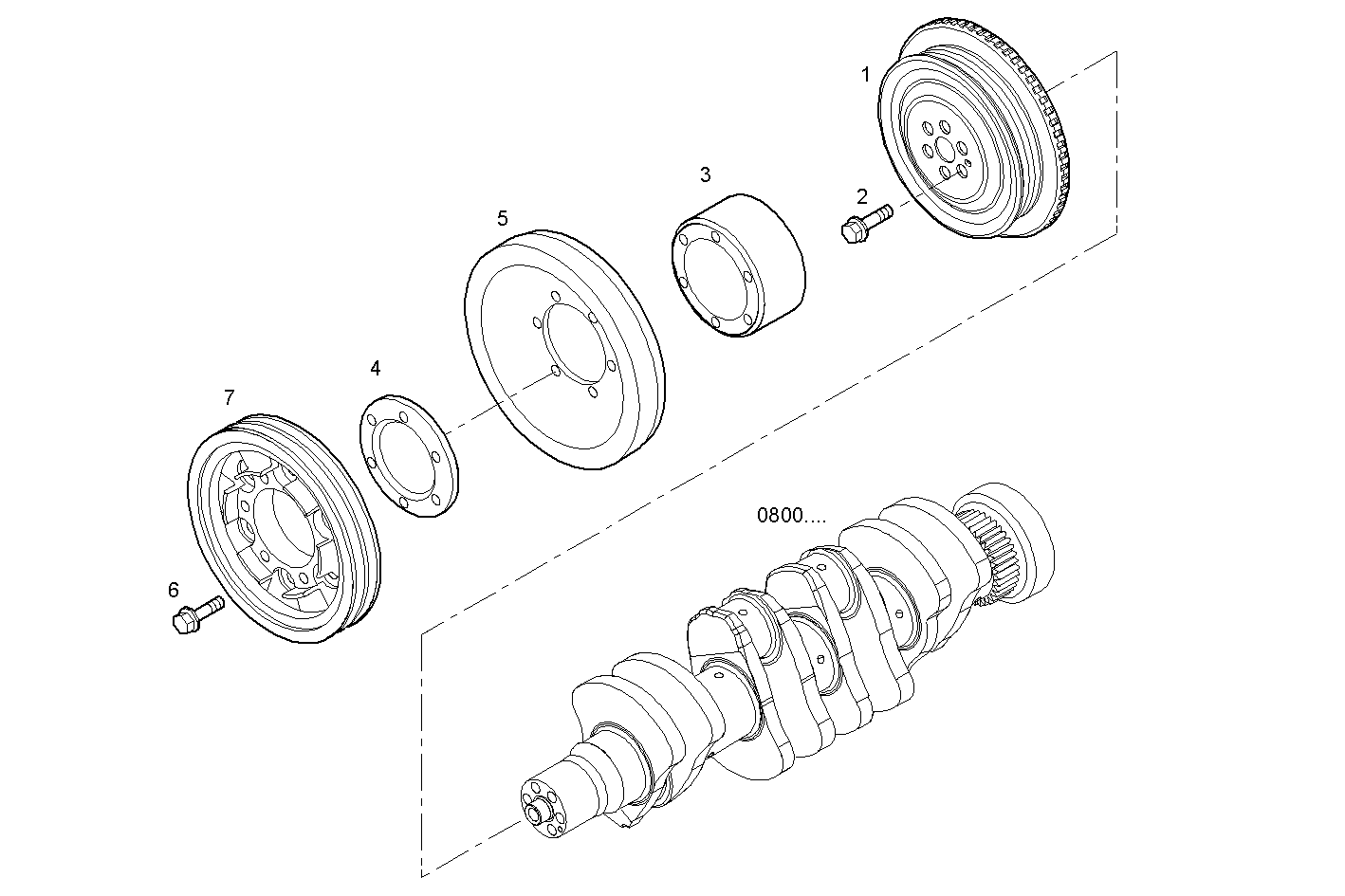 VIBRATION DAMPER parts diagram