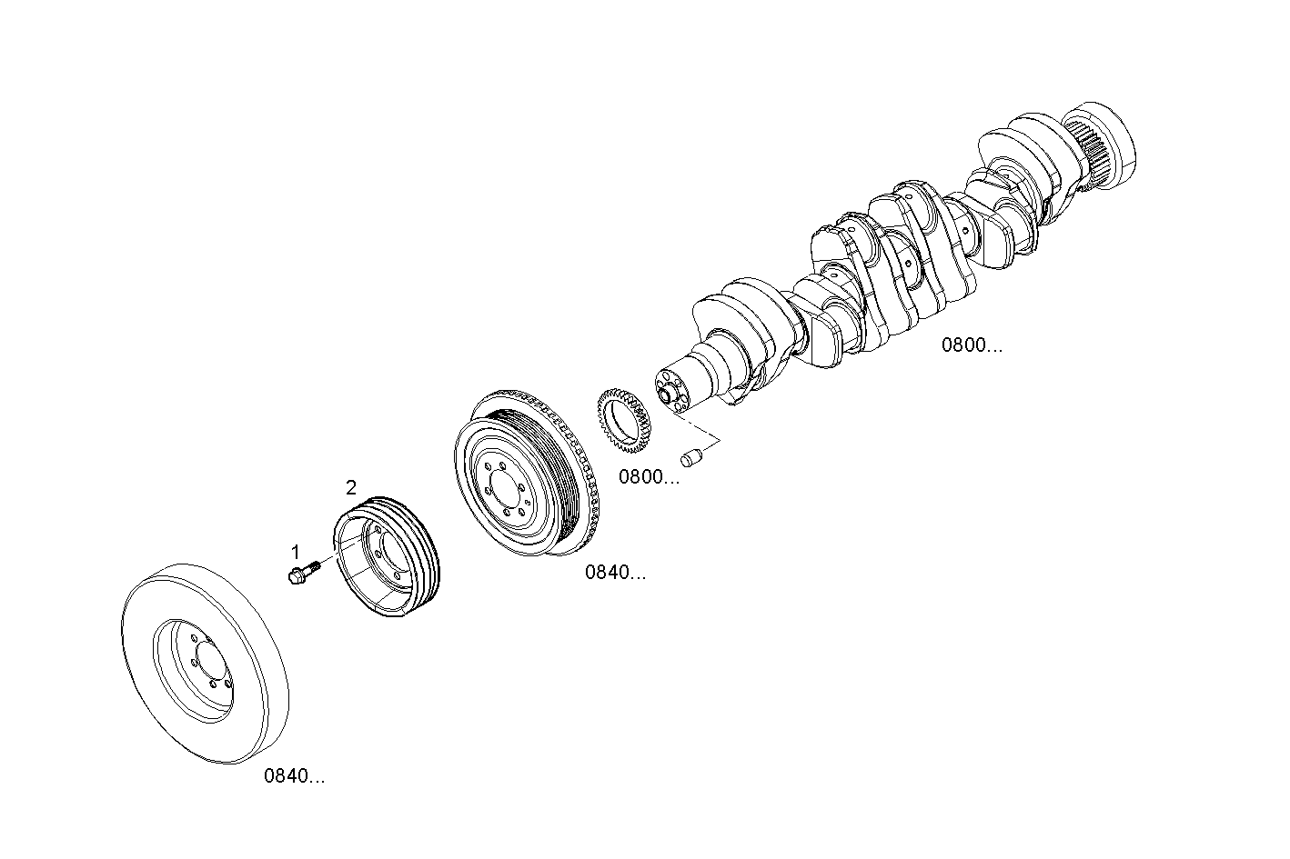 VIBRATION DAMPER parts diagram
