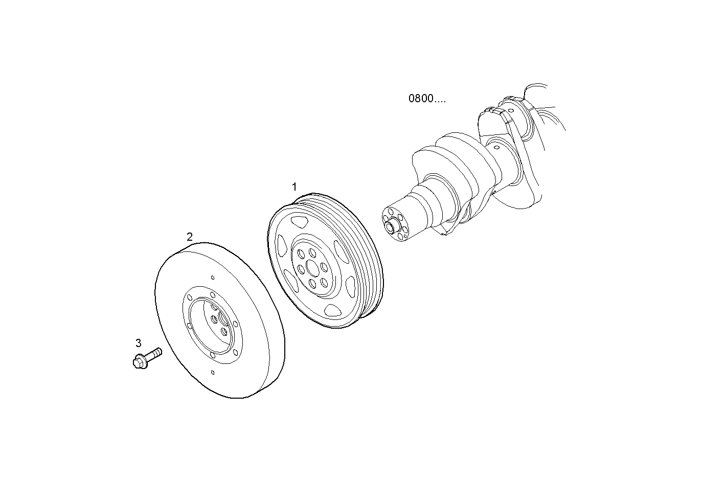 VIBRATION DAMPER parts diagram