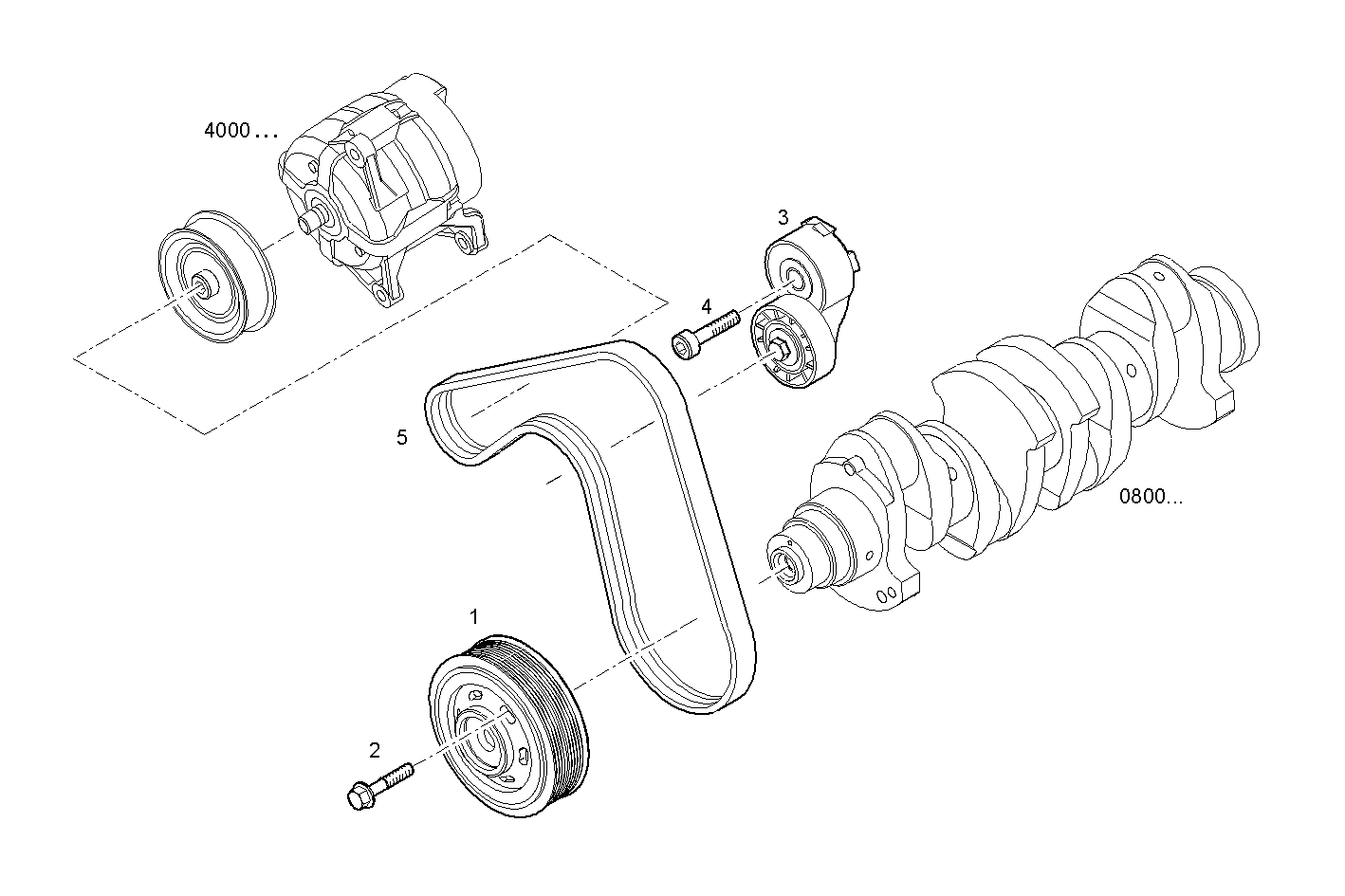 DRIVING PULLEY parts diagram