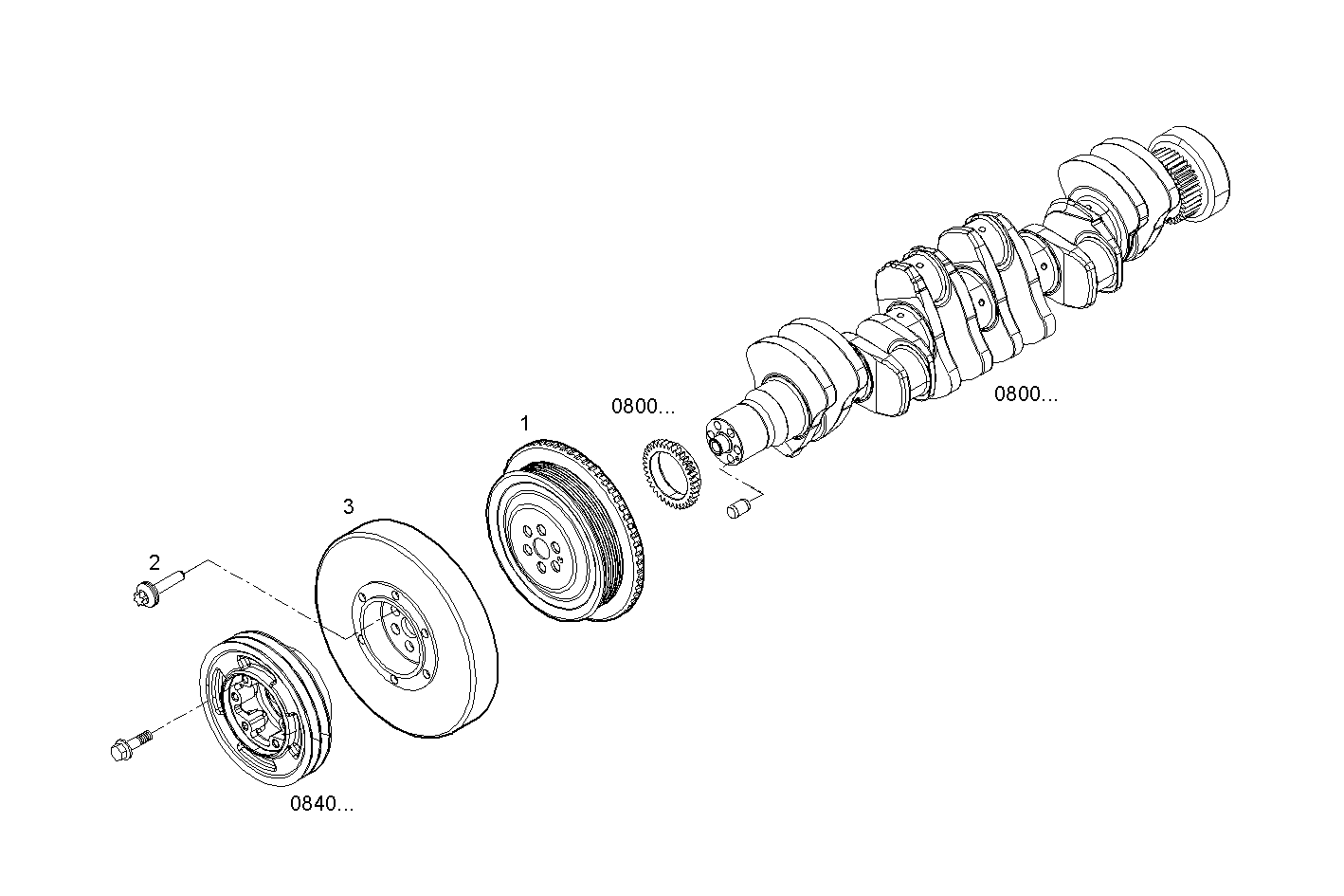 VIBRATION DAMPER parts diagram