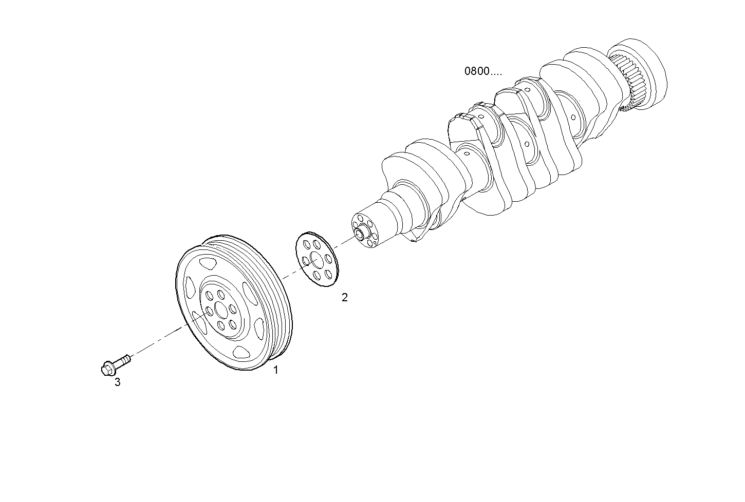 VIBRATION DAMPER parts diagram