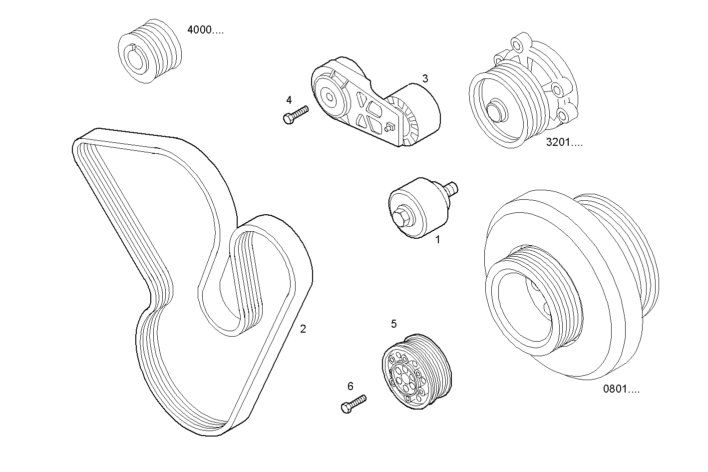 DRIVING PULLEY parts diagram