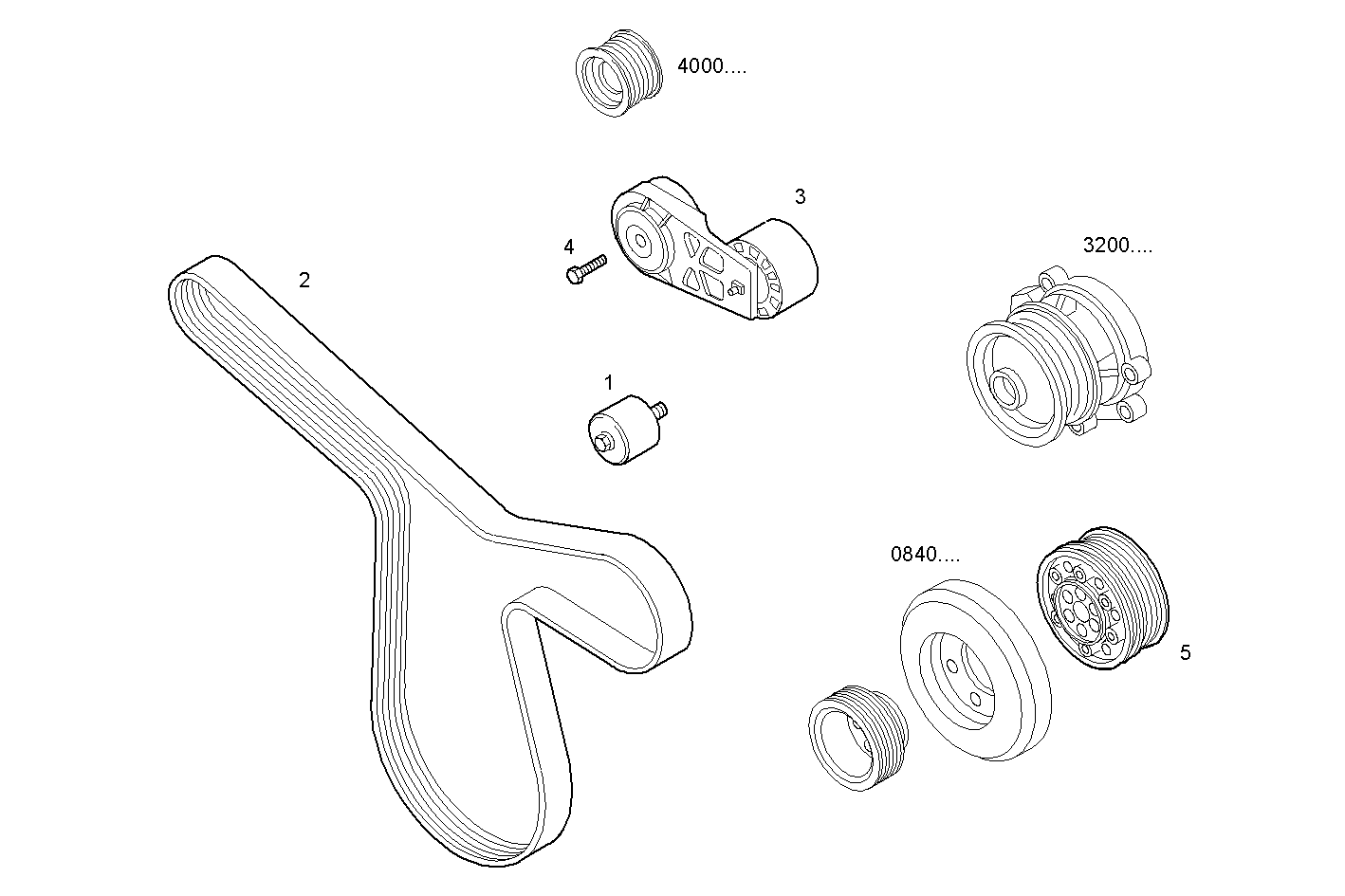DRIVING PULLEY - C13ENTX20.00A800 CURSOR 13 - TIER 3 parts diagram
