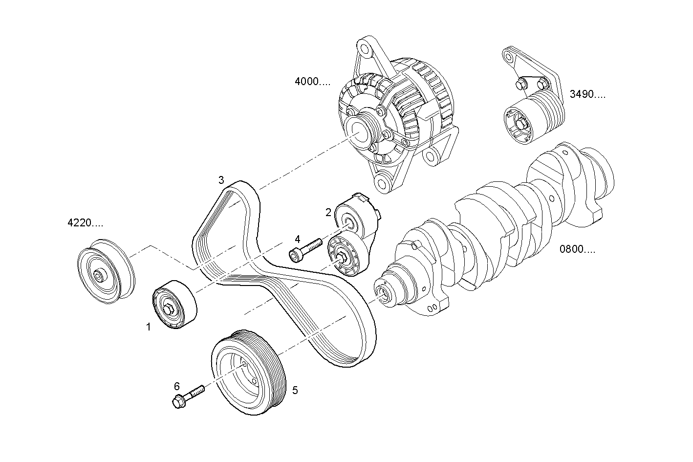 DRIVING PULLEY parts diagram
