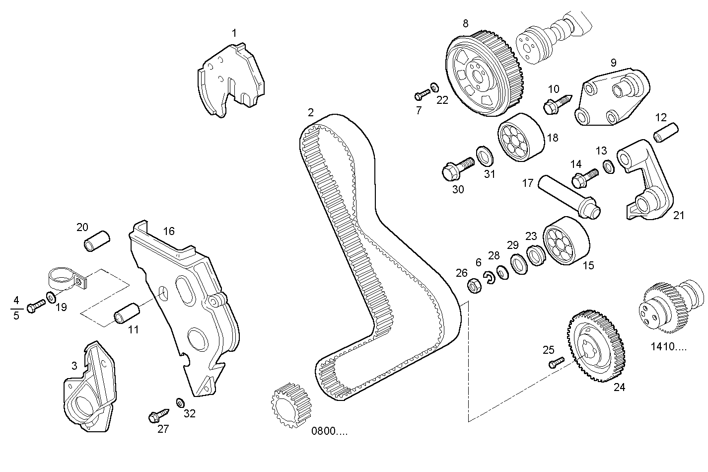 GEAR DRIVE parts diagram