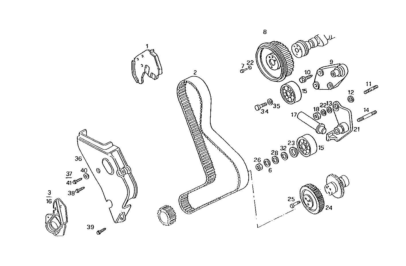 GEAR DRIVE parts diagram