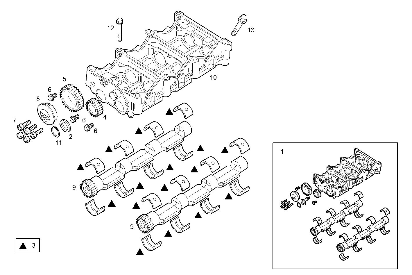 ADDITIONAL MASSES parts diagram