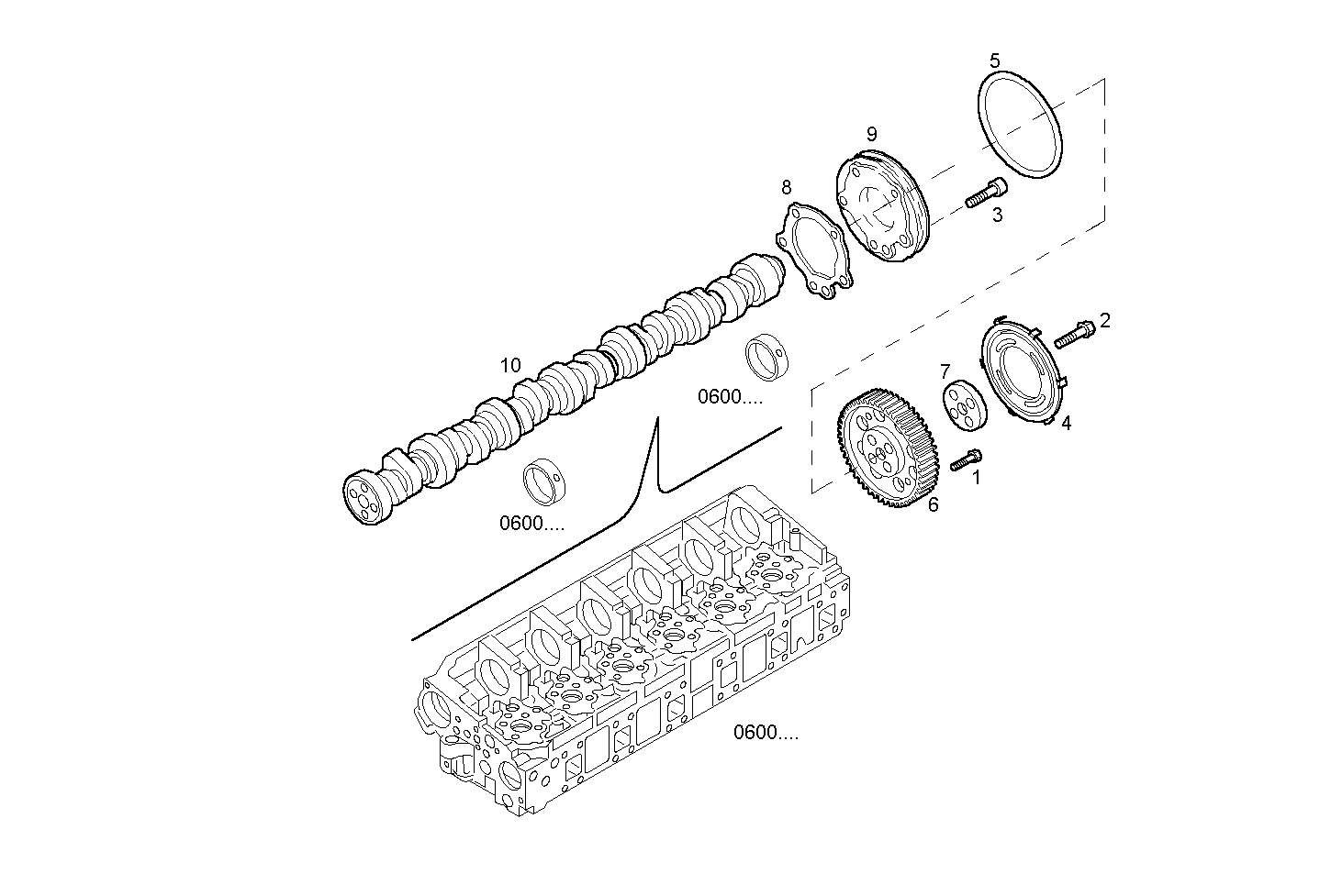 TIMING PARTS parts diagram
