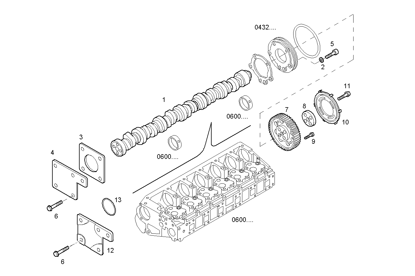 TIMING PARTS - C10ENTC23.00A004 CURSOR 10 - TIER 2 parts diagram
