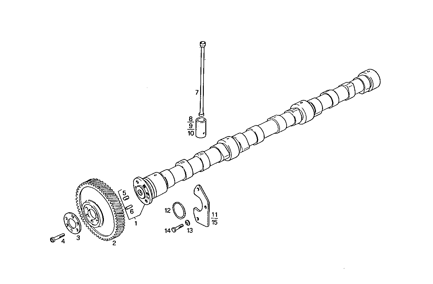 TIMING PARTS parts diagram
