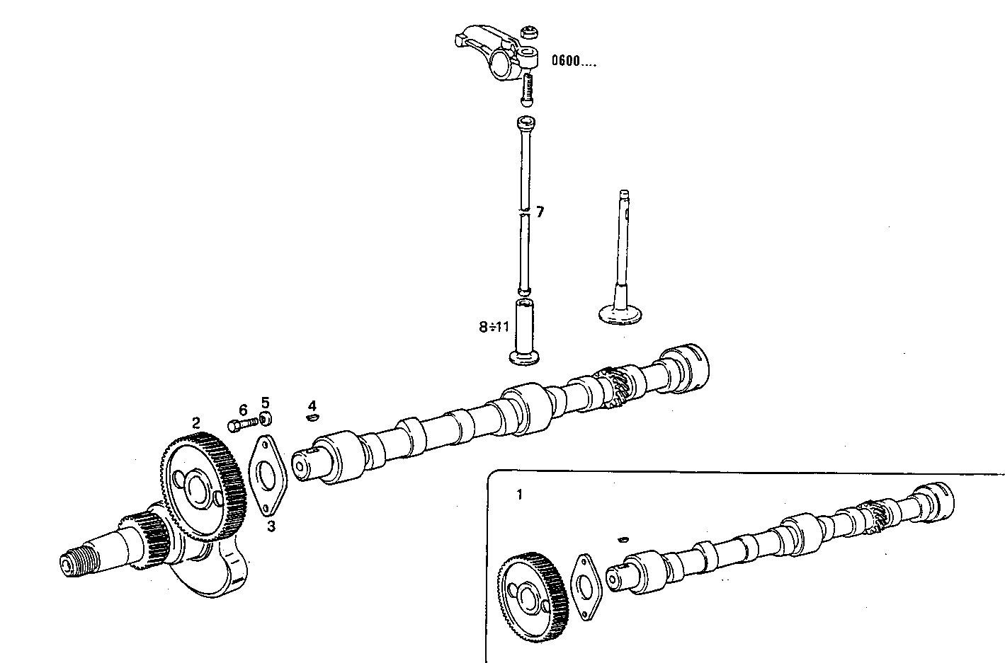TIMING PARTS parts diagram