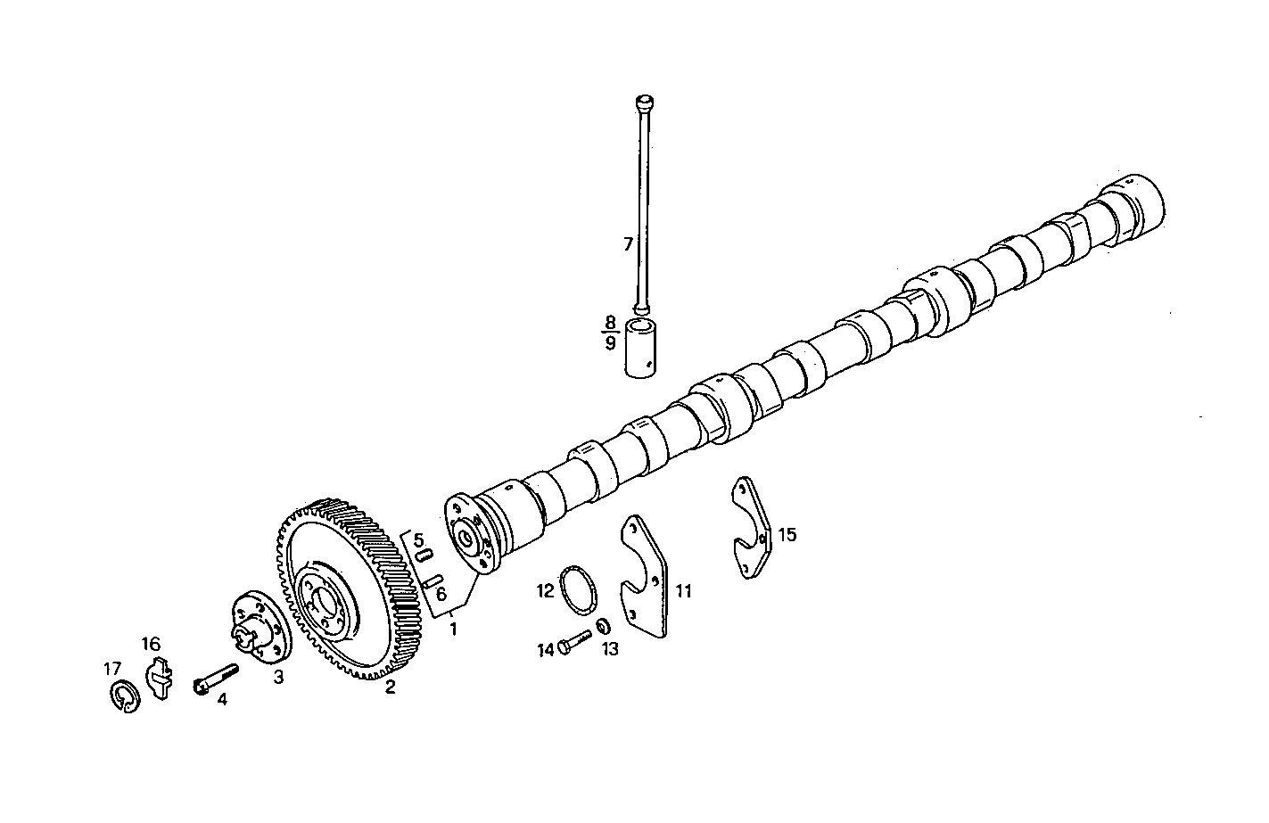 TIMING PARTS parts diagram