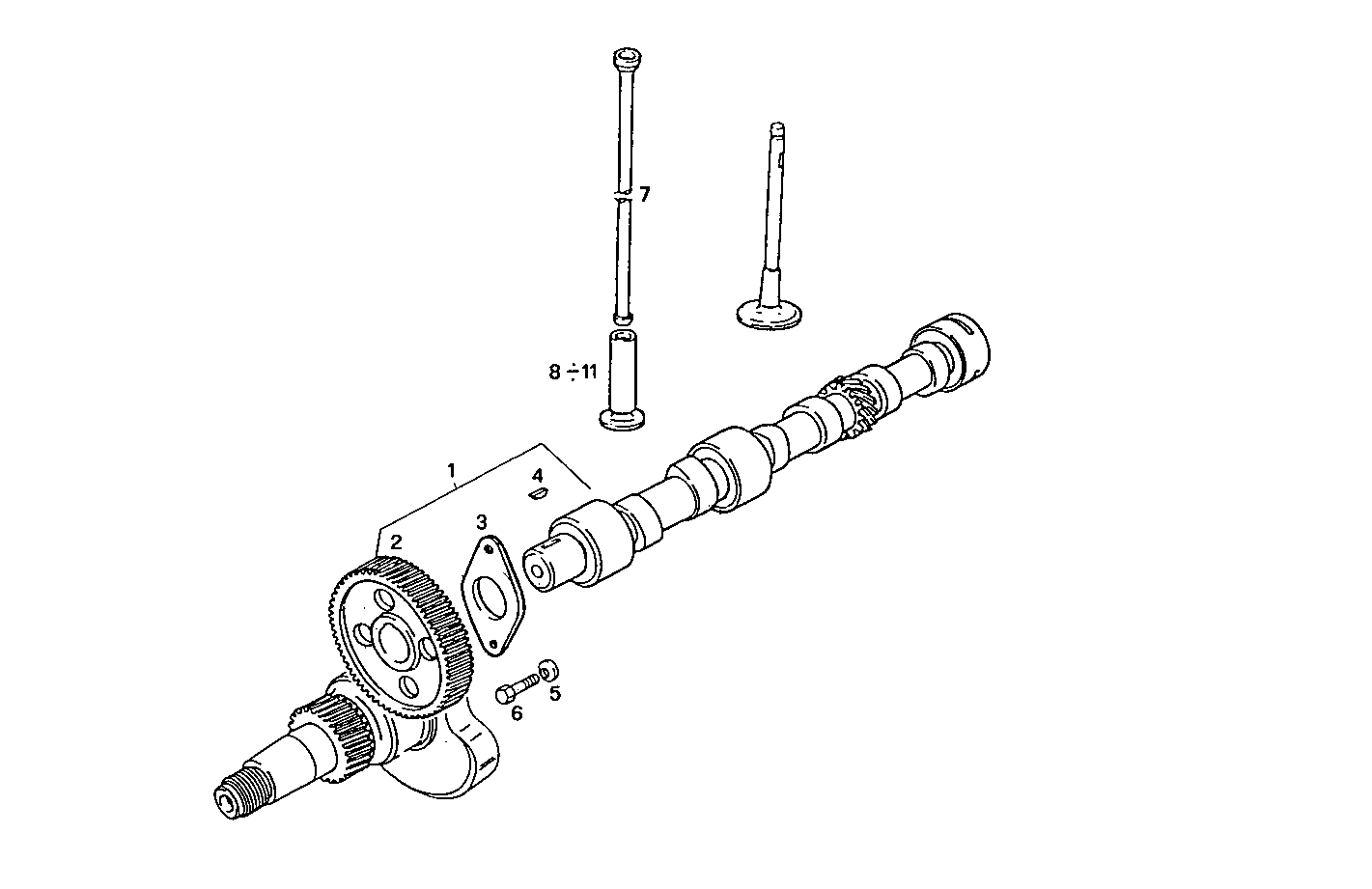 TIMING PARTS parts diagram