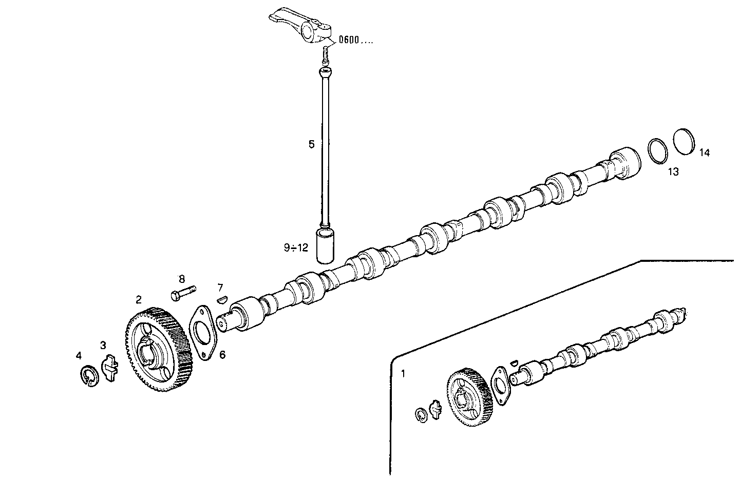 TIMING PARTS parts diagram