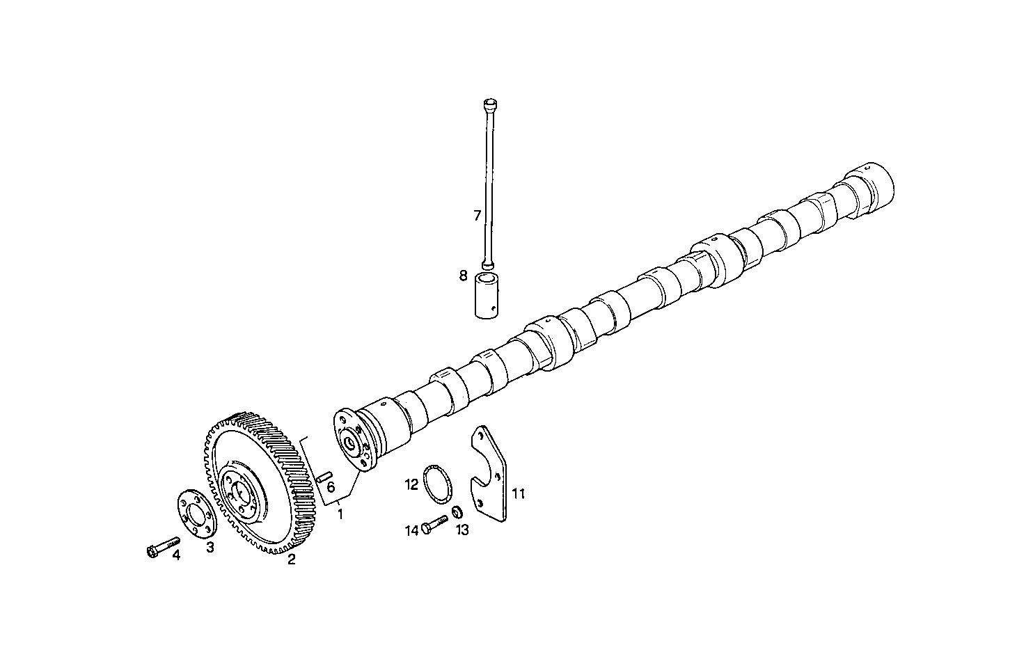 TIMING PARTS parts diagram