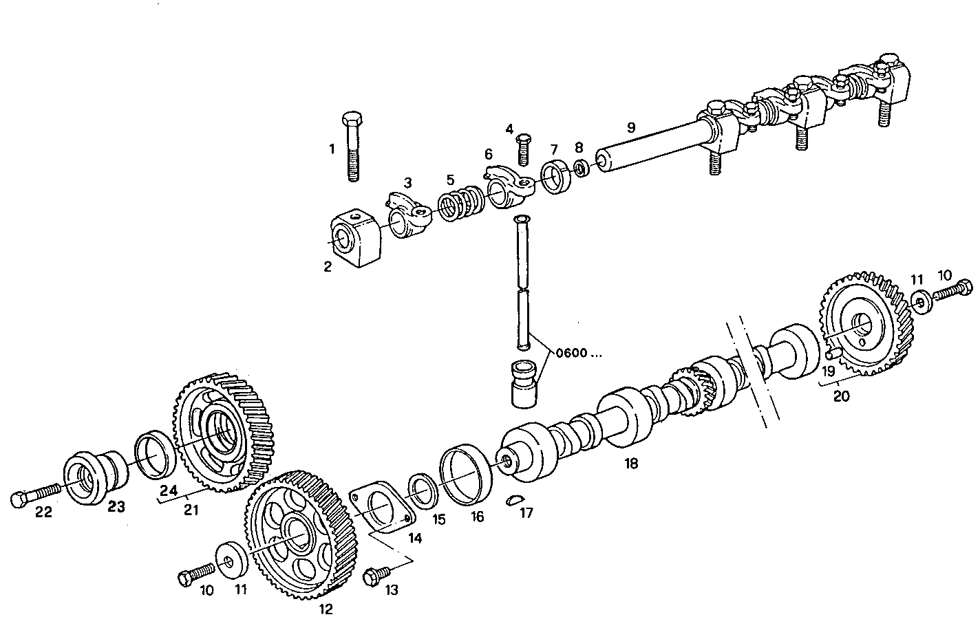 TIMING PARTS parts diagram