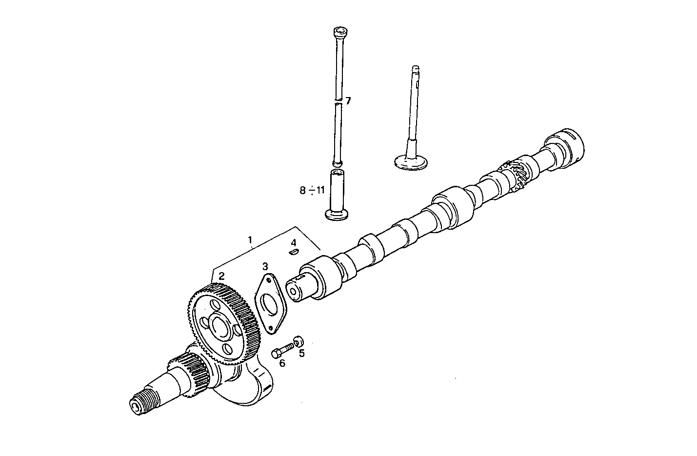 TIMING PARTS parts diagram