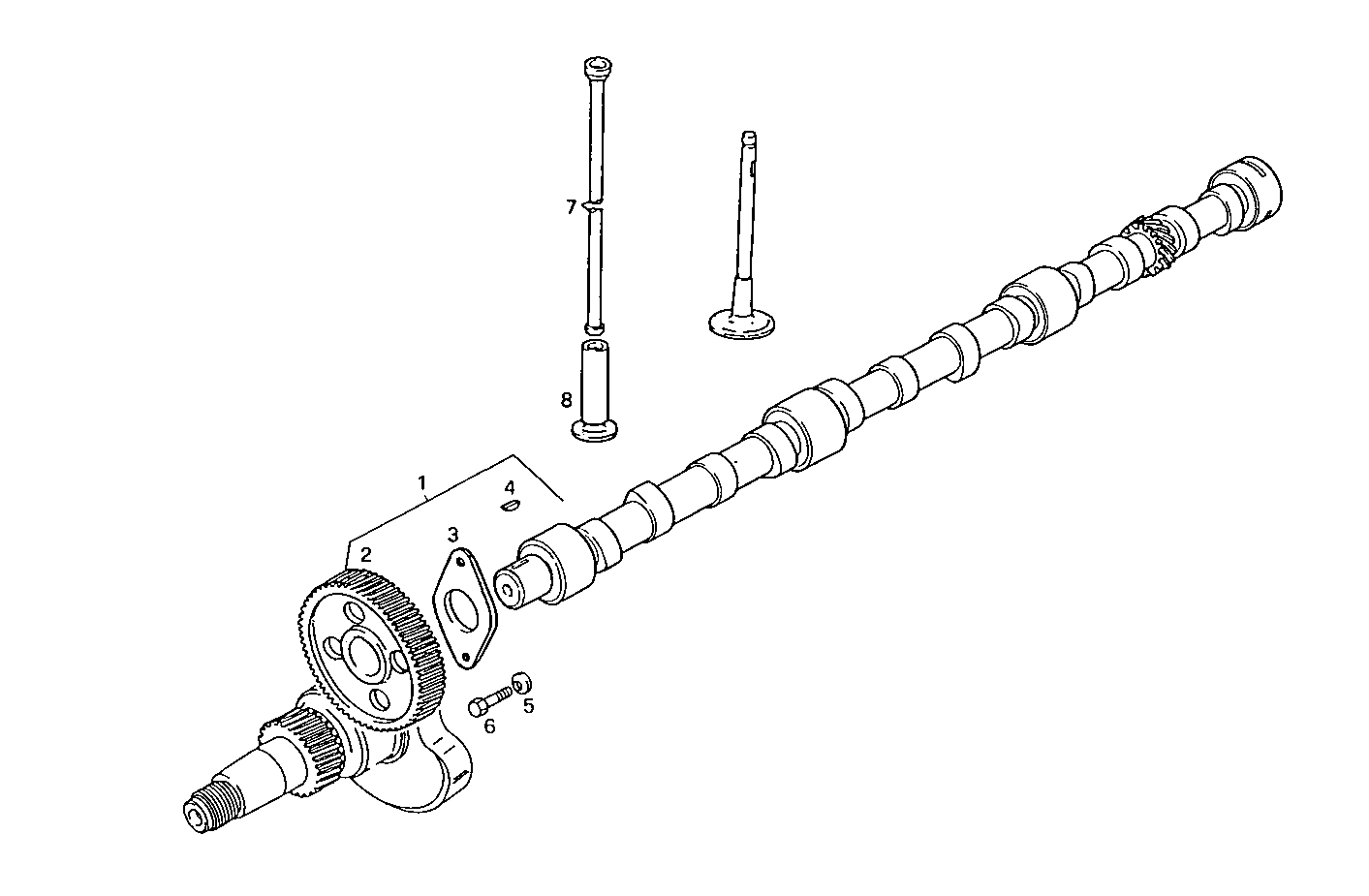TIMING PARTS parts diagram