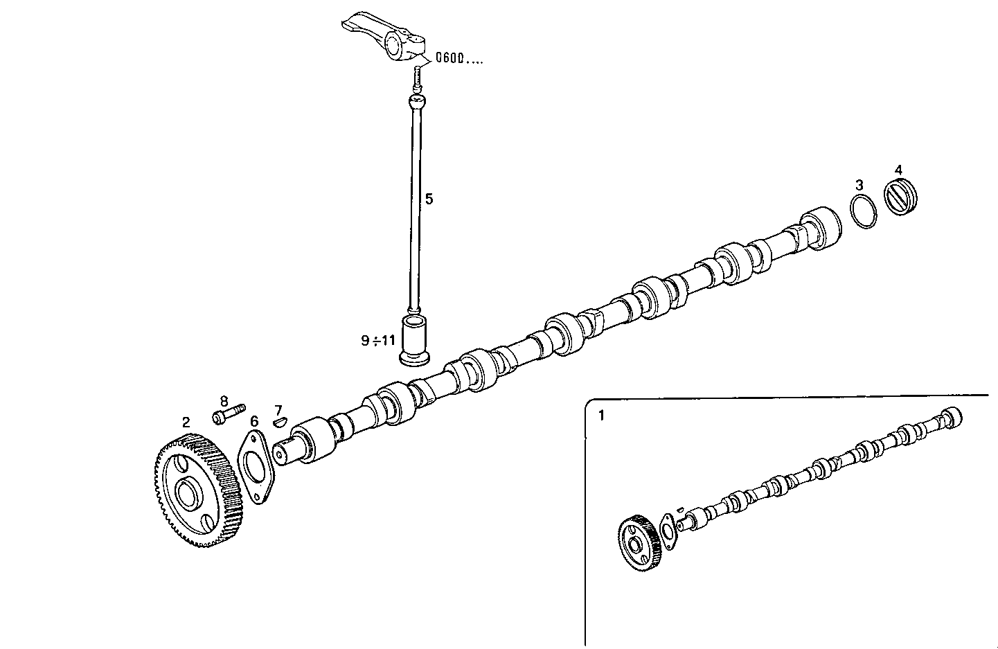 TIMING PARTS parts diagram