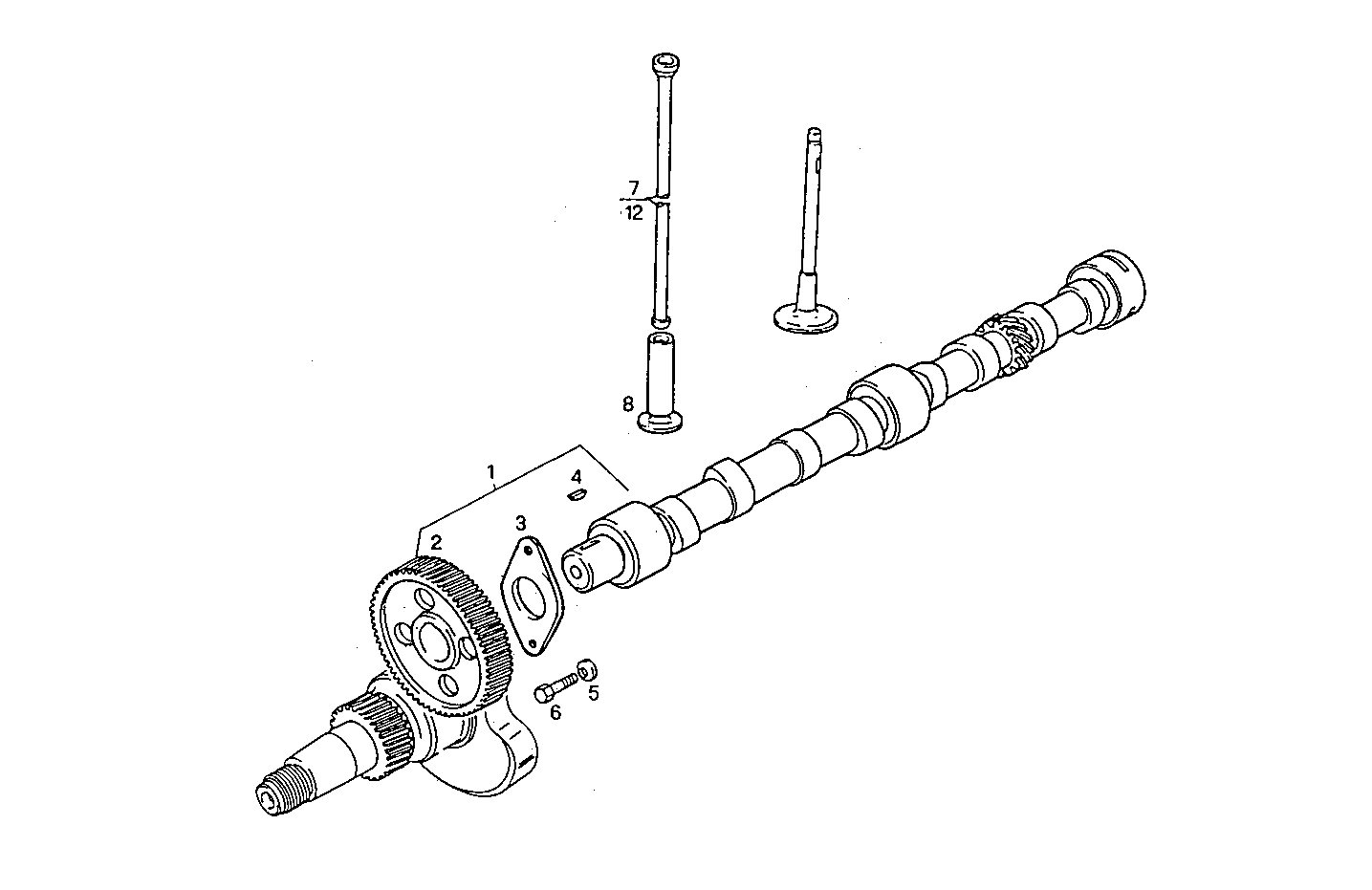 TIMING PARTS parts diagram