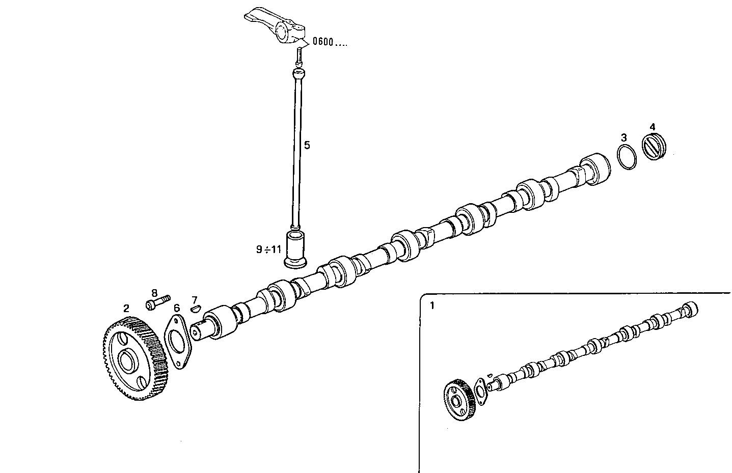 TIMING PARTS parts diagram
