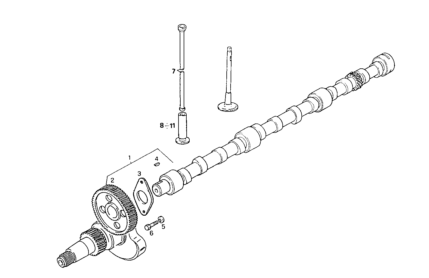 TIMING PARTS parts diagram